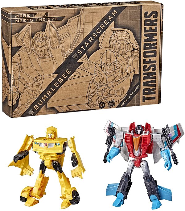 Transformers Cyber Battalion Bumblebee Vs Starscream 2 Pack  (3 of 5)